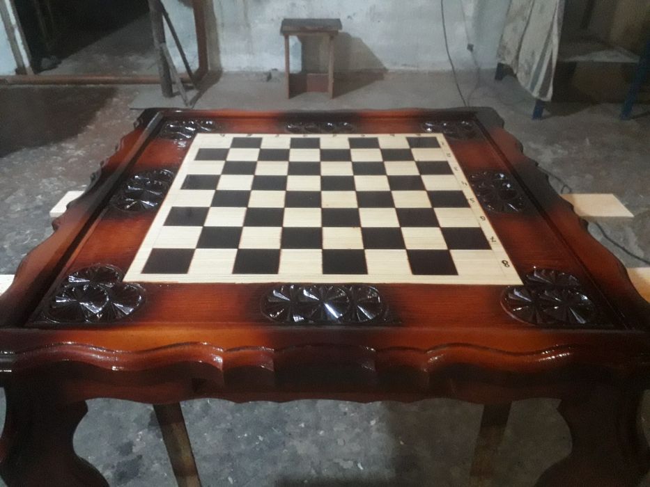 Шахматные столы на заказ