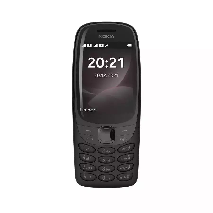Telefon tugmali Nokia 6310 Dual Sim, kamera bilan