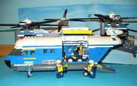 LEGO City 4439+4441+4436 Горска полиция: хеликоптер  и полиц. коли