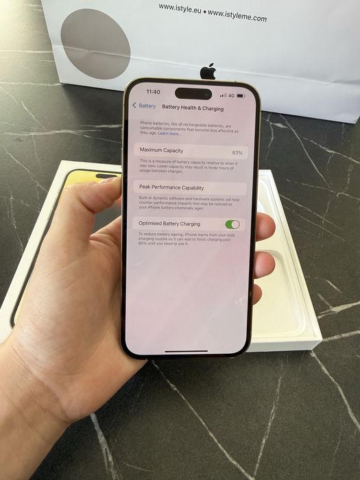 Iphone 14 pro max de 128 gb