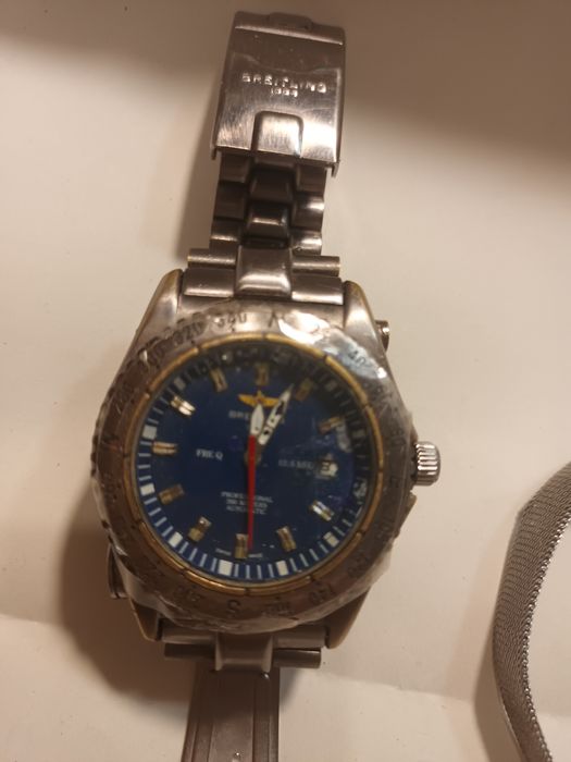 Breitling 1884 FRE Q 121,5 Mhz din 1960 - BONUS  ceas CERTINA original