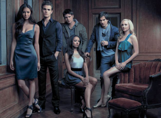 Film Serial The Vampire Diaries DVD Box Set Seasons 1-8 Original