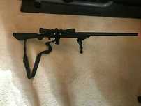 Pusca Airsoft cu Luneta Pasari/Daunatori/Tinta Pe ARC Bile 5,4J