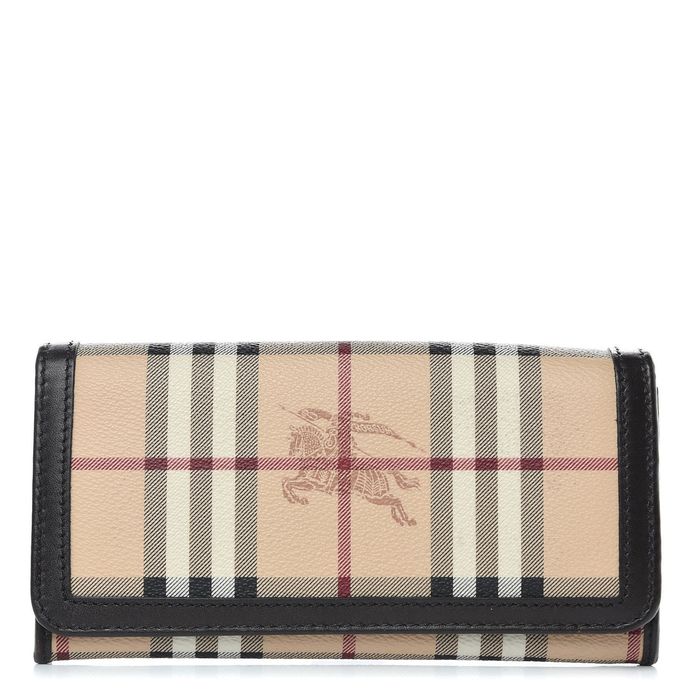 Портмоне BURBERRY Haymarket Check Penrose Continental