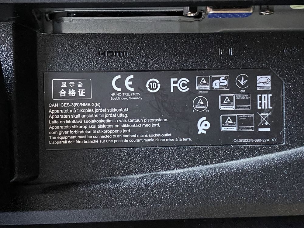 Monitor HP V214a Full HD