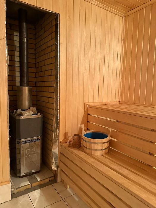 Баня новая на дровах