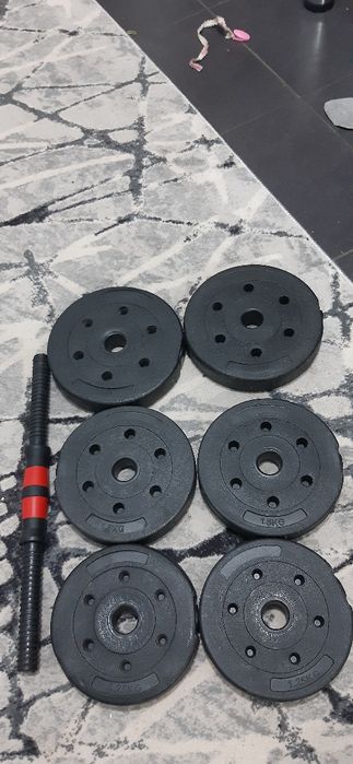 De vânzare gantere de 10 și 5kg