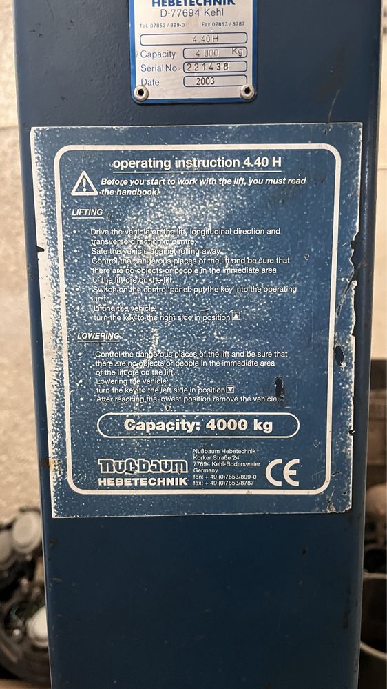 Elevator Auto Service 2100€