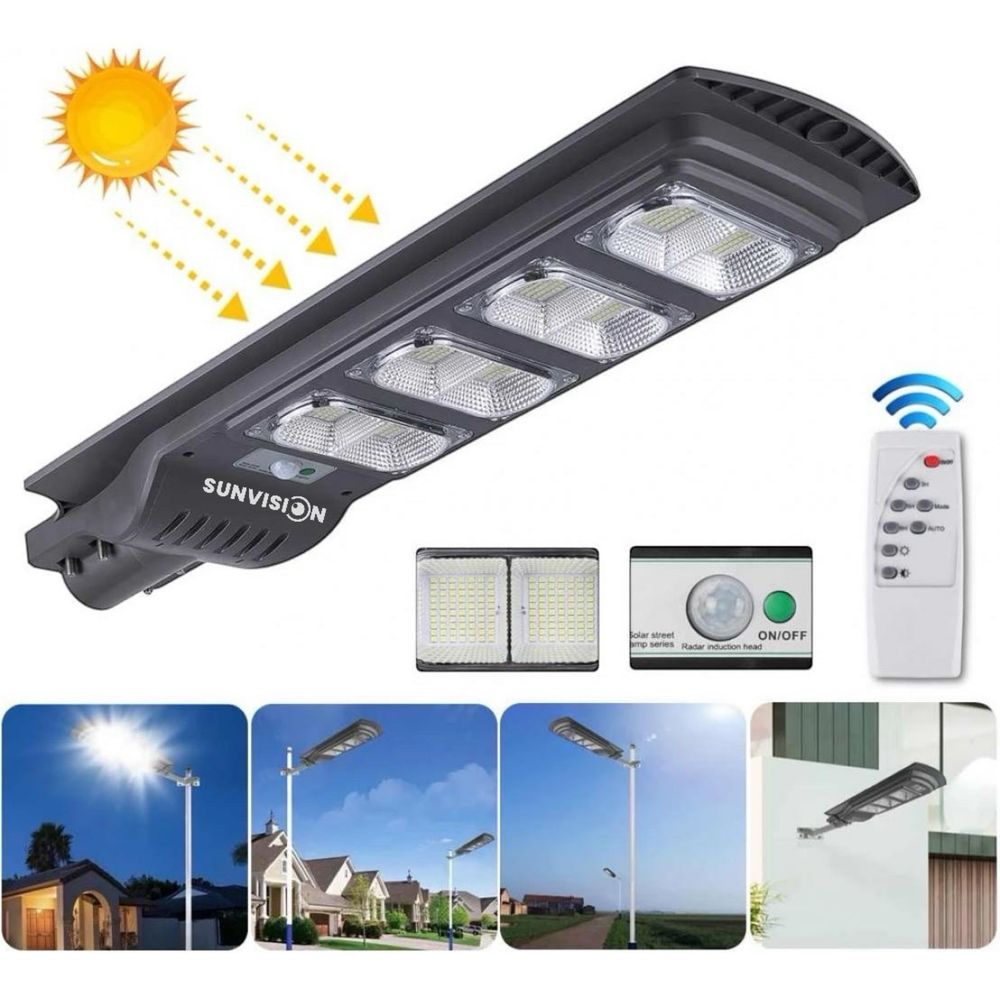 Мощна улична  соларна лампа SUNVISION , 1800w