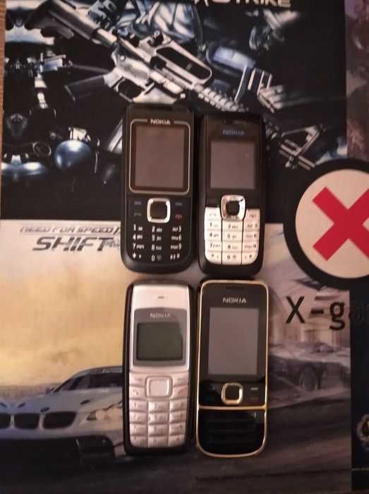 Кнопочные  простушки Нокиа