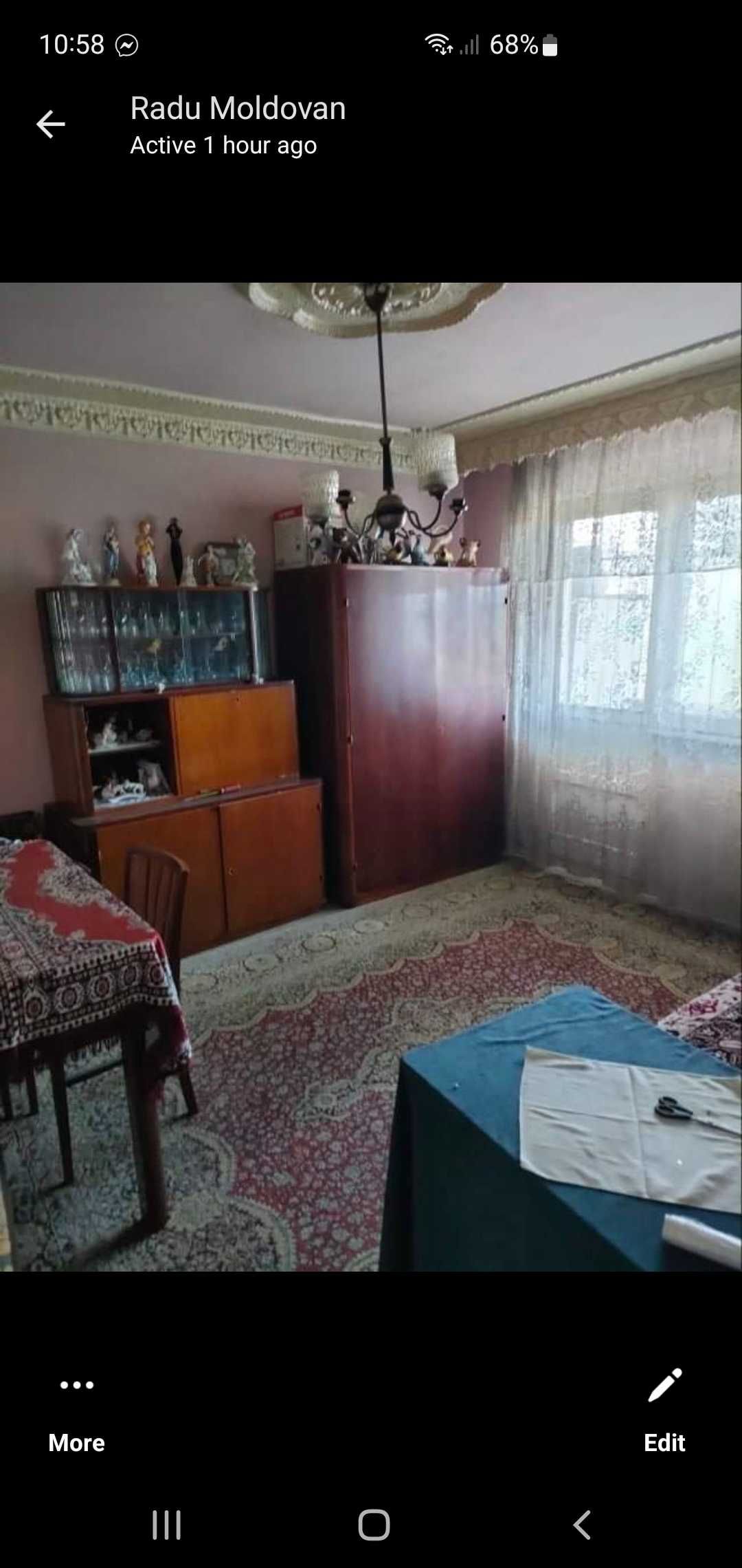 Vând urgent apartament 3camere decomandat in Hunedoara