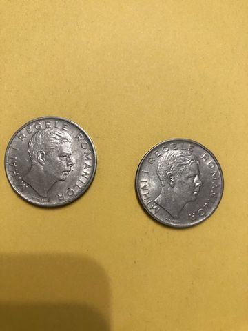 Monede vechi 2, 5, 100 lei