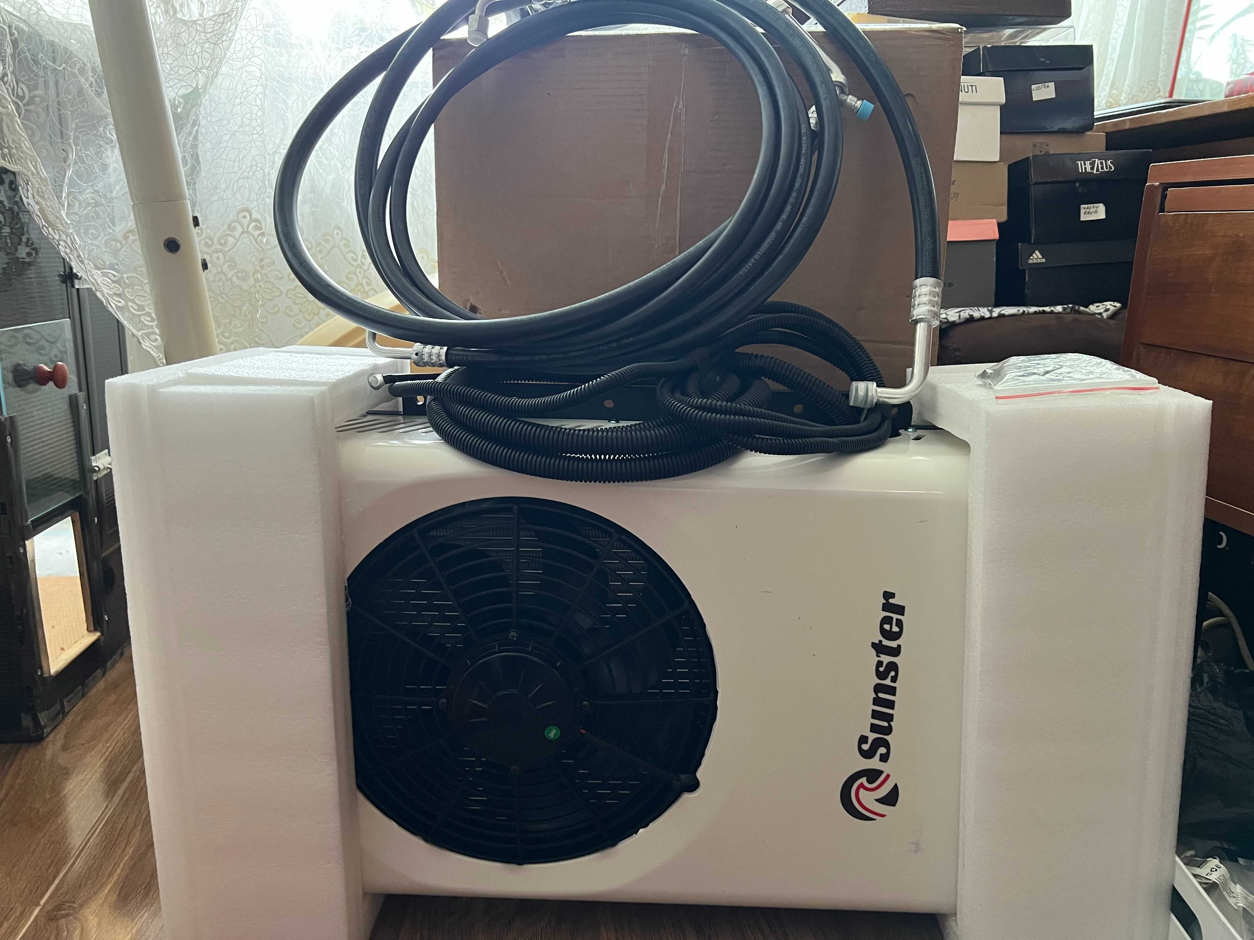 Aparat de aer conditionat pentru parcare, tir, rulota, 24V