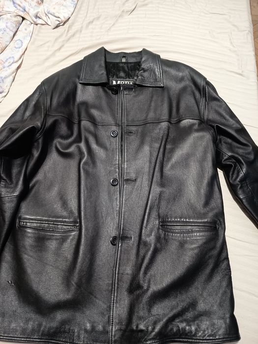 Geaca piele barbati