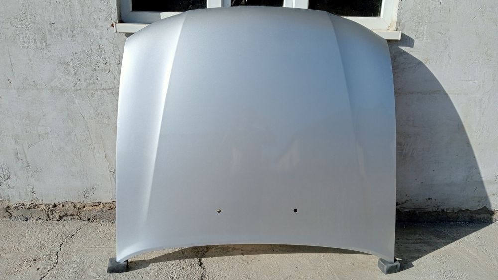 Нексия. Запчасти на Нексию. Капот на Нексию. Новый. Серебро. В наличии