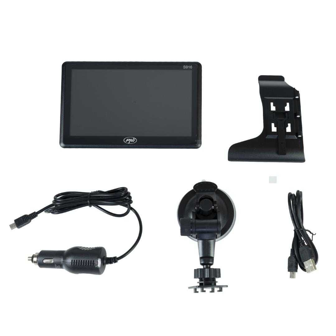 Navigatie GPS Harta Europa 2023 Autoturism TIR Camera DVR PNI S916 7″