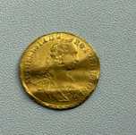Moneda aur Siebenburgen Transilvania ducat 1748 Maria Theresia