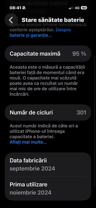 Vand iphone 16 pro 256gb