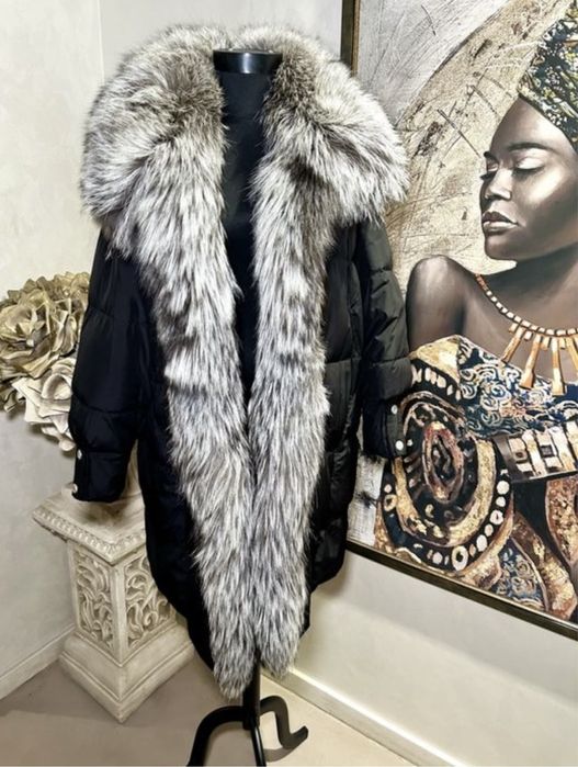 Geaca blana naturala