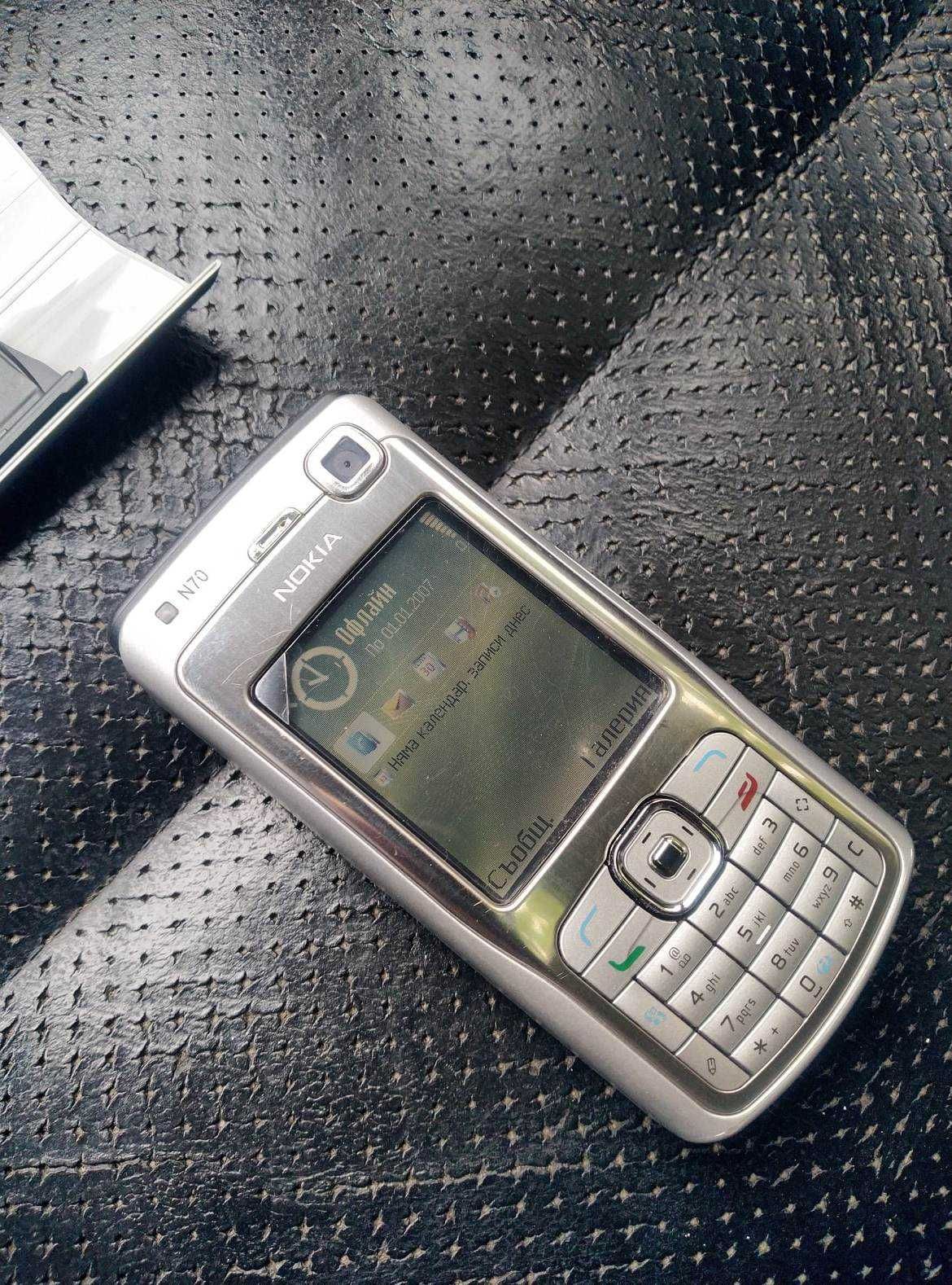 Мобилен телефон нокиа Nokia N 70, symbian, 2 mpx, radio, Bluetooth