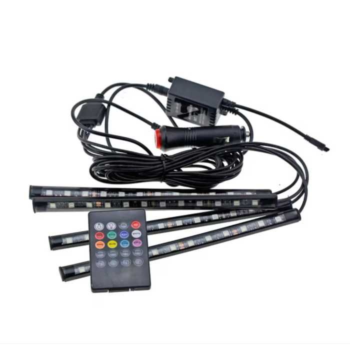 Интериорно осветление за автомобил, 48 LED, 12V