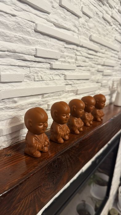 Lot 5 mini Buddha decor