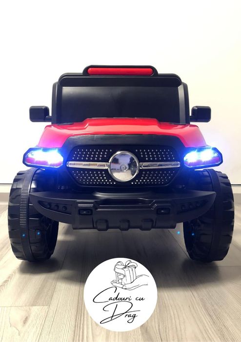 Masina electrica pentru copii 3-9 ani, masinuta jeep cu telecomanda
