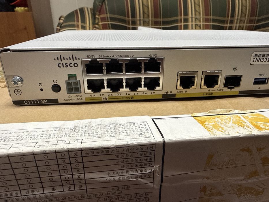 Маршрутизатор Cisco C1111-8P