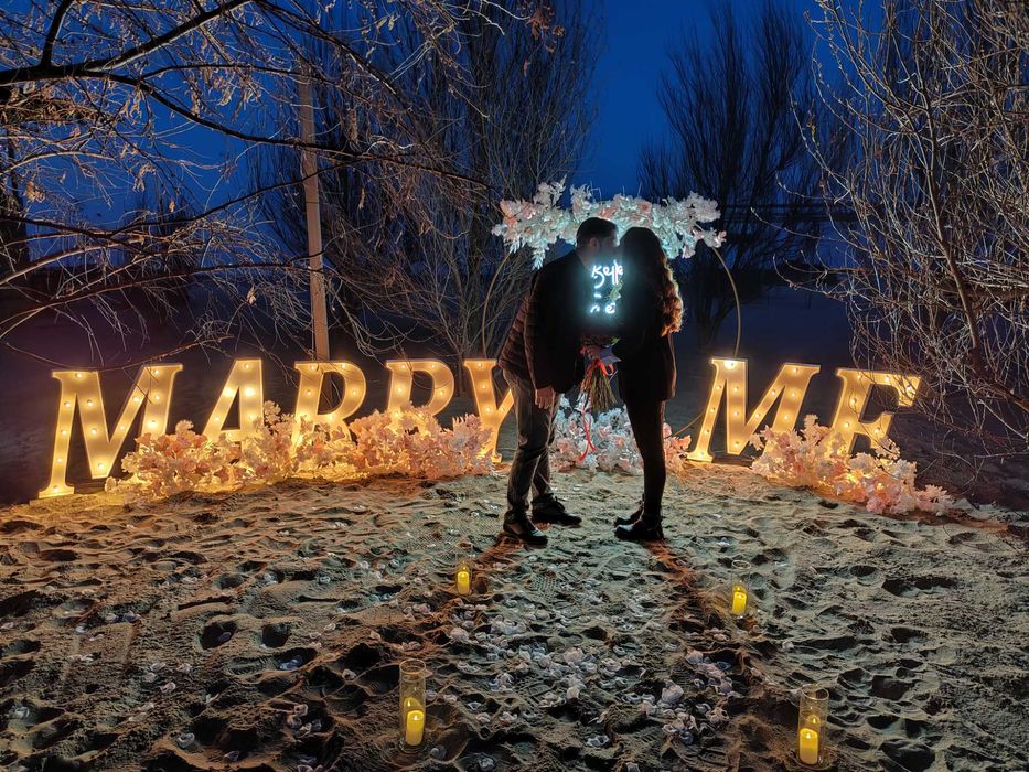 Litere Volumetrice Luminoase - Nunta, Botez, Aniversare, Corporate