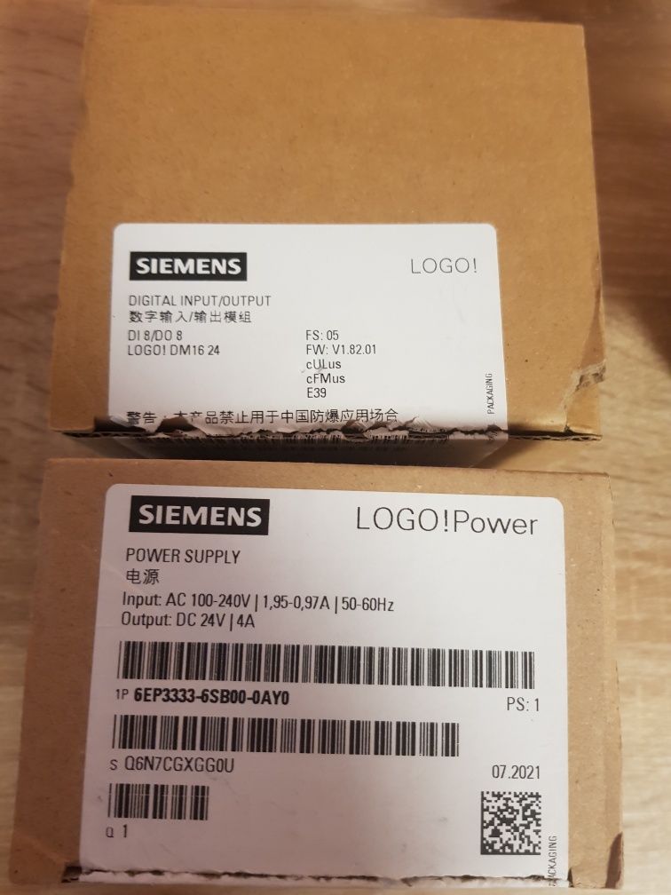 Power suply/Modul SIEMENS LOGO