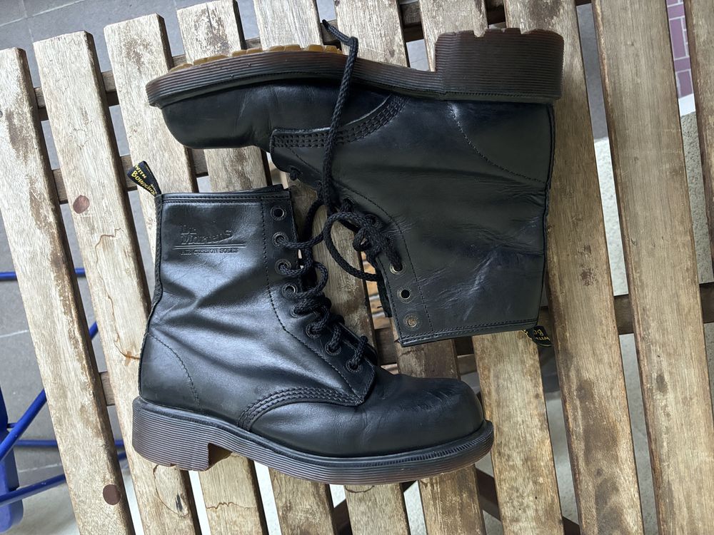Кубинки Made in England Doc Martens 40 естествена кожа