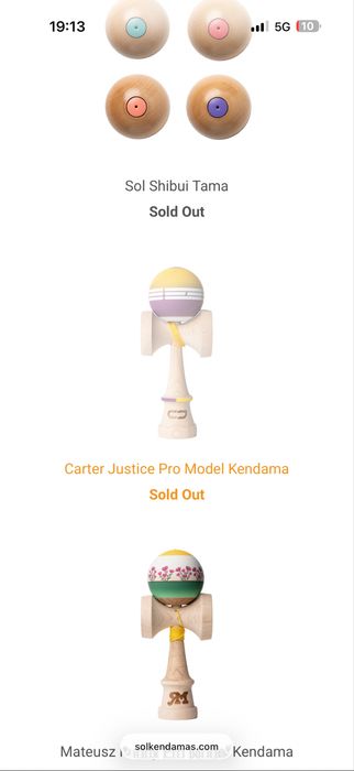 SOL Kendama Carter Justice Pro NOU NOUTA