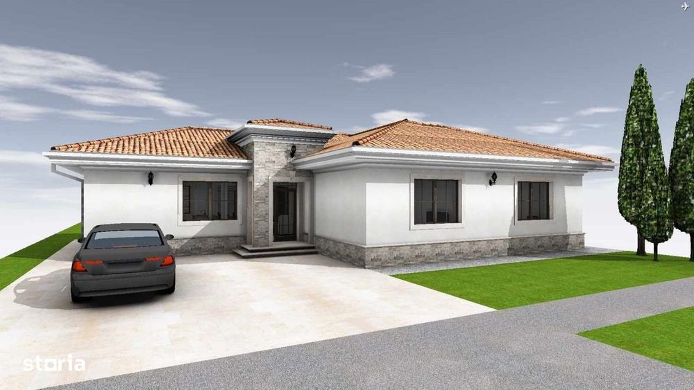 Casă nouă la roșu în Mândruloc