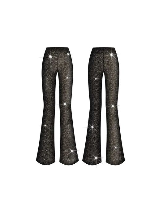 Guess Черен Клин Панталон Regular Fit / 12 г