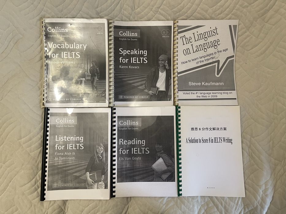 Полный комплект книг для подготовки к IELTS (за все)
