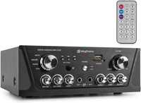 Amplificator audio digital karaoke Skytronic FM/USB/SD/Rem,RMS 2x50W
