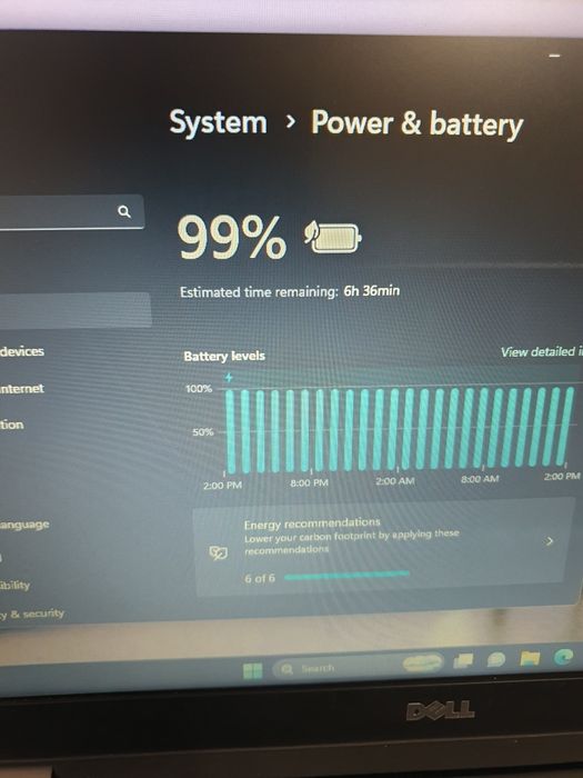 Dell Latitude,Ecran 14",Cpu i5,Ram 16gb,SSD 512gb, Baterie 6 ore,Win11