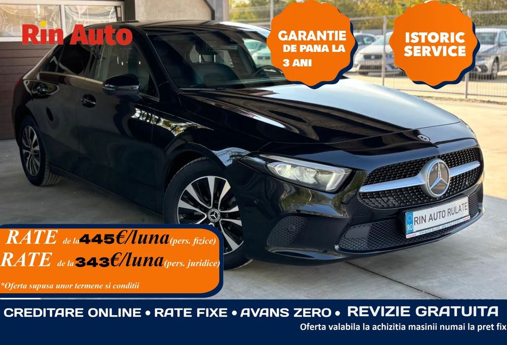 Mercedes-Benz A SEDAN ~ Posibilitate vanzare si in RATE ~ Credit Leasing TVA 21 %
