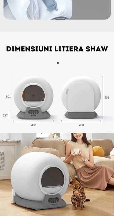 Litiera automata SHAW