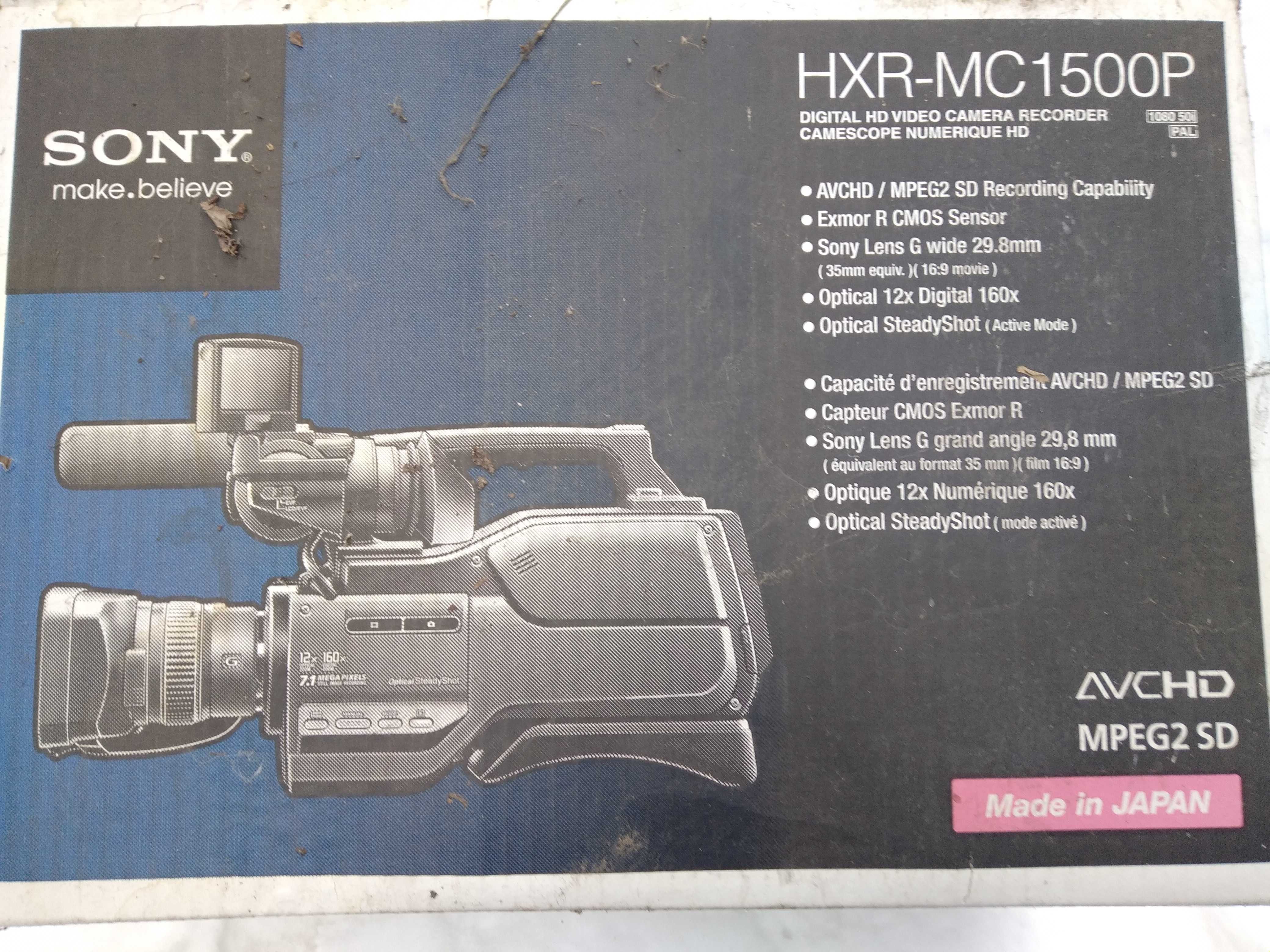 Camera video profesionala MXR-MC 1500P