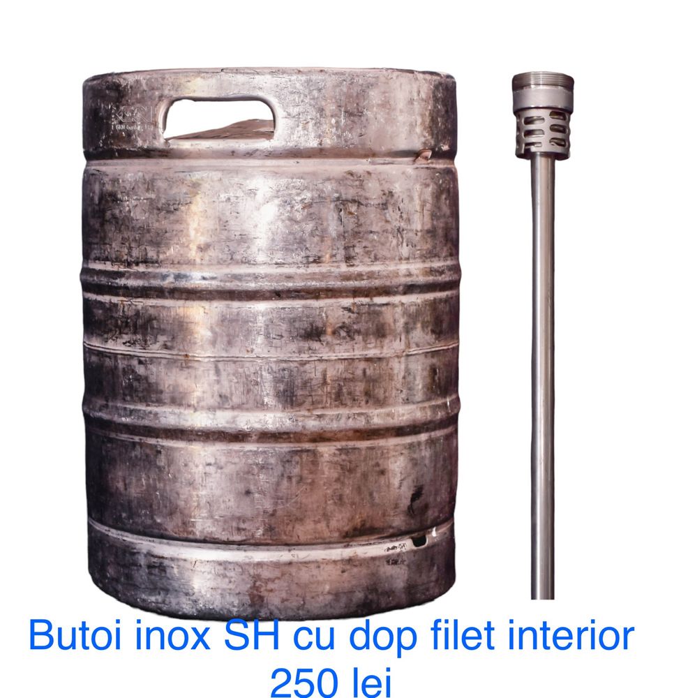 Butoi inox Butoaie bere 50 100 180 200 300 350 litri