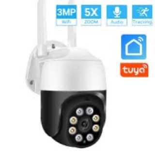 WiFi IP 3MP  1080P PTZ Поворотная smart камера