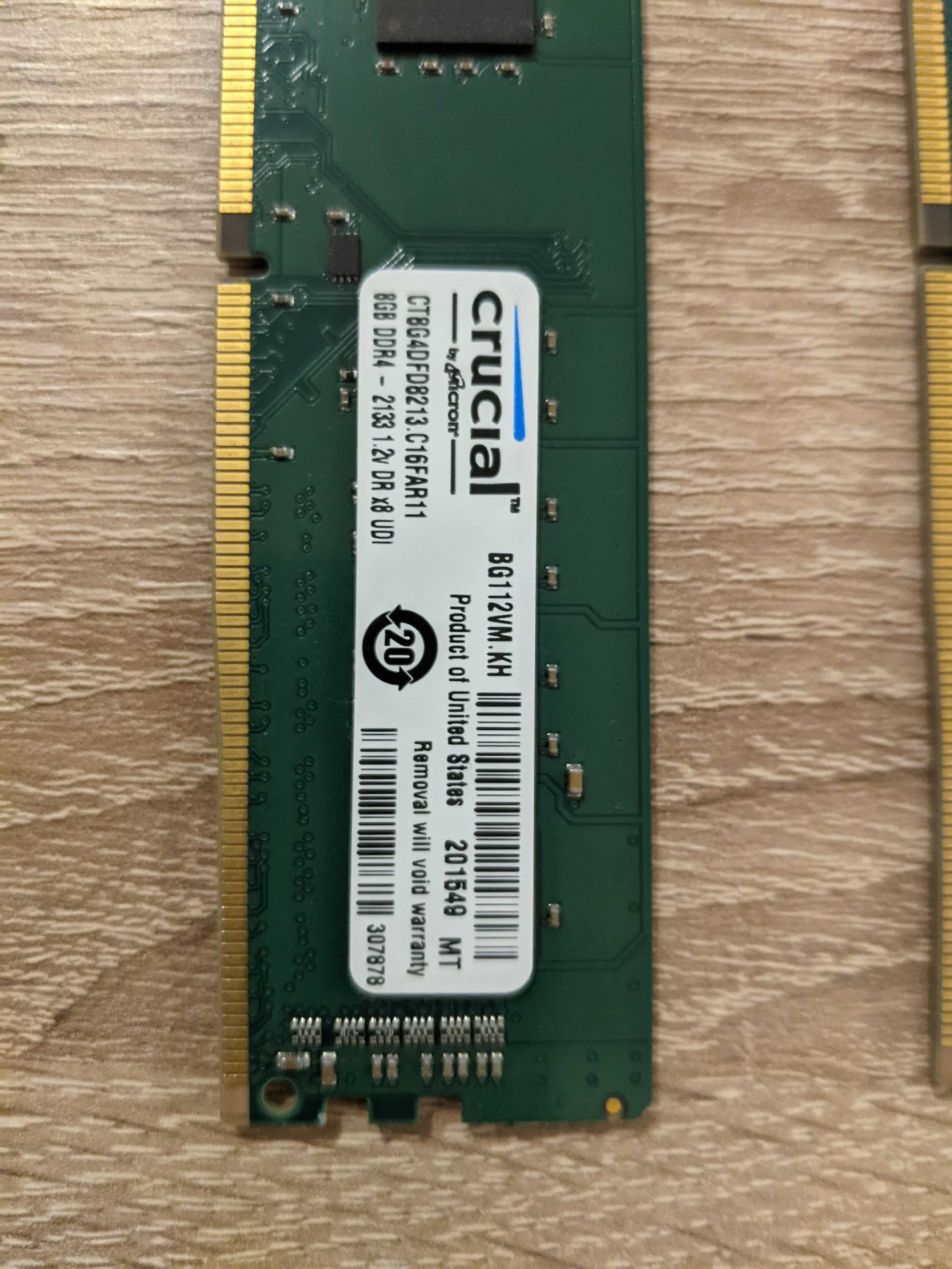 kit memorie ram ddr4 16GB(2x8GB) Crucial