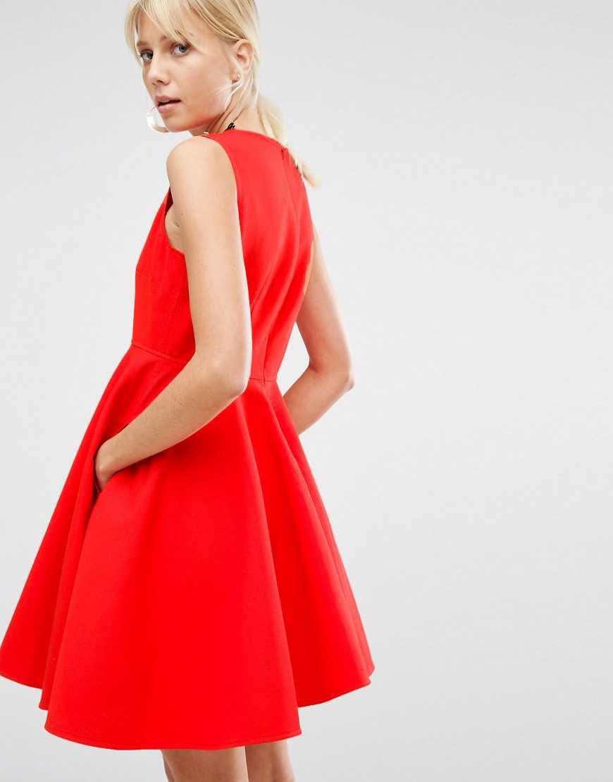 ПРОМО Бутикова рокля Sportmax Code Lauto Skater Dress, размер S-M