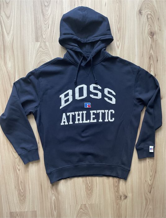 HUGO BOSS / RUSSELL ATHLETIC Hoodie/мъжки суичър L