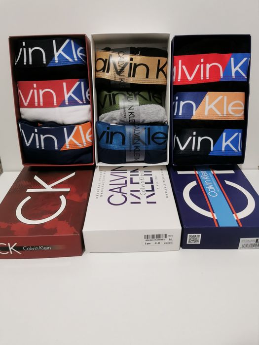 Boxeri bărbați - Calvin Klein / 95 % bumbac, 5% elastan