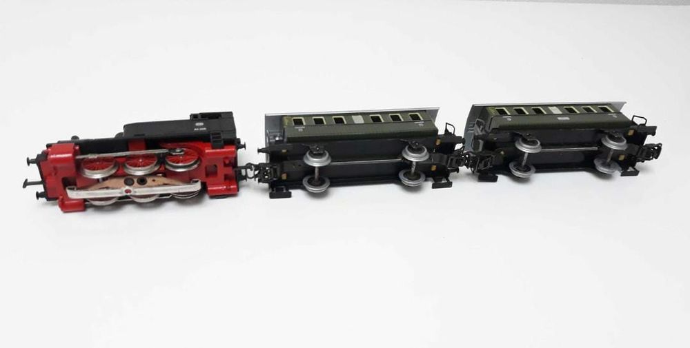 Locomotiva Electrica HO Marklin 3104 DB Era III BR 89 066 si 2 vagoane