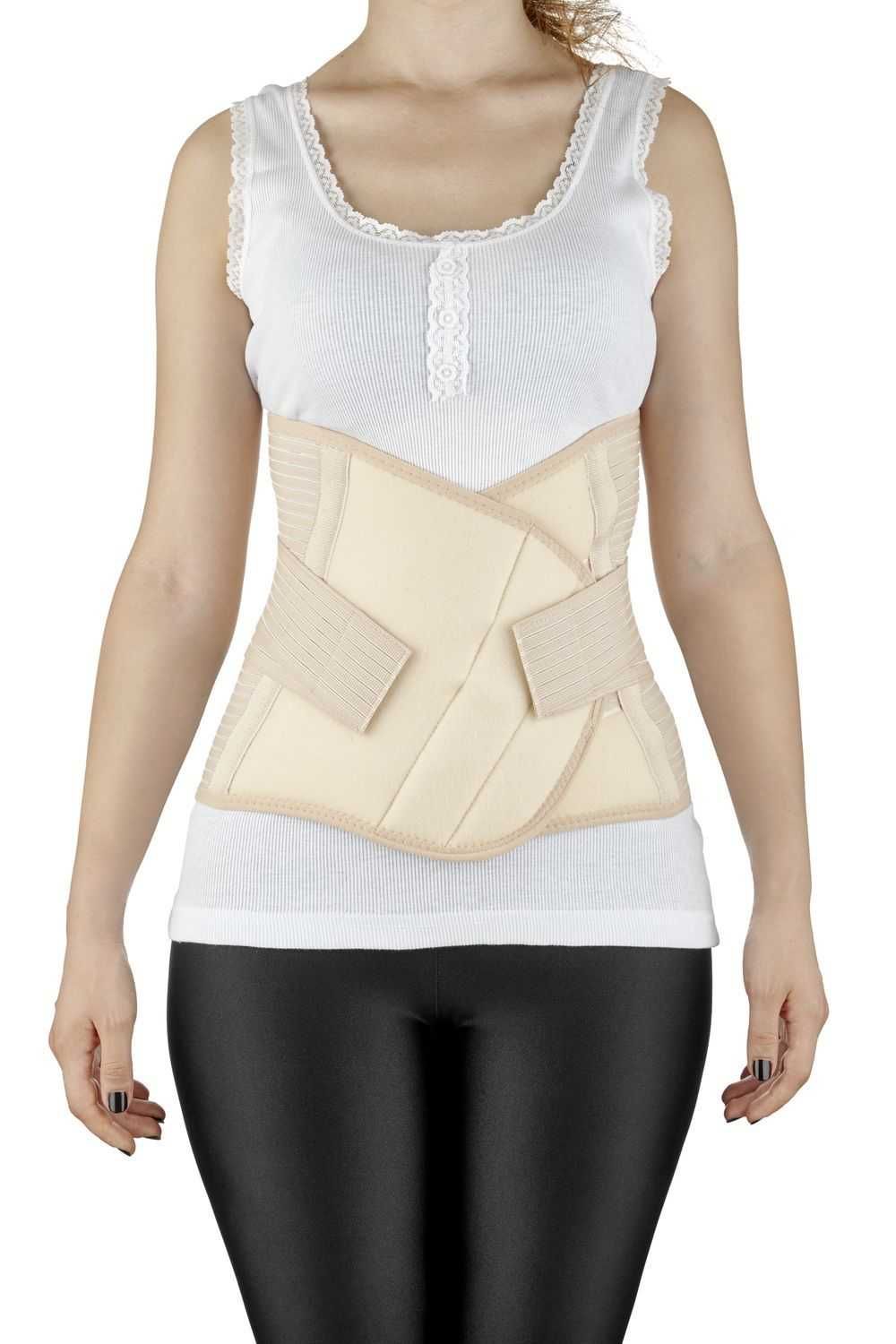 Стягащ корсет за след раждане BabyJem - Beige, размер S-M
