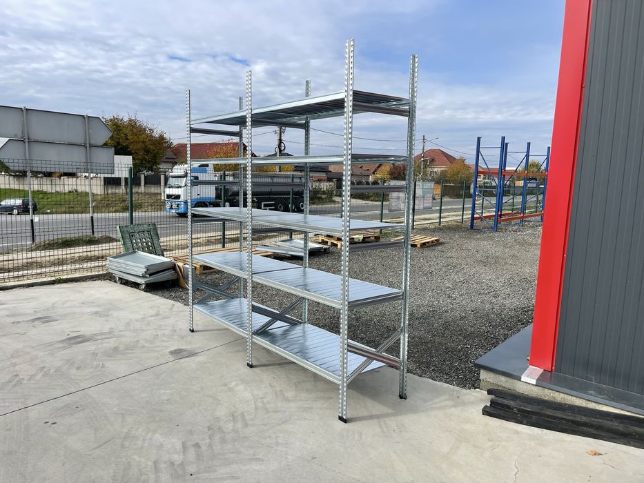Rafturi METALSISTEM super 123 zincate ,Italia ,pt garaj,beci