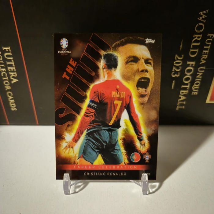 Cristiano Ronaldo Topps Celebration Card